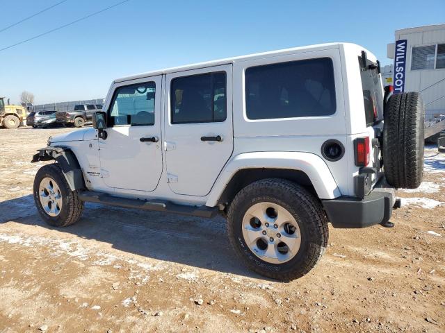 JEEP WRANGLER U 2015 white  flexible fuel 1C4BJWEG2FL537796 photo #3