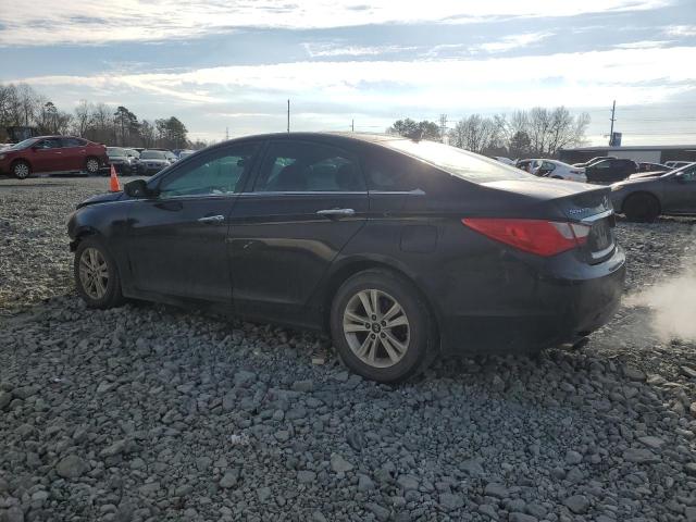 HYUNDAI SONATA SE 2011 black  gas 5NPEC4AC1BH064082 photo #3