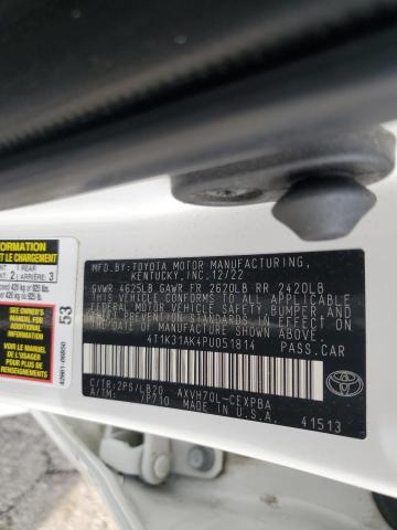 2023 TOYOTA CAMRY XSE 4T1K31AK4PU051814