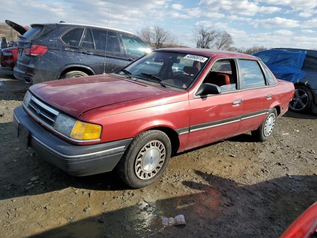 FORD TEMPO GL 1988 red  gas 1FAPP36X3JK242180 photo #1