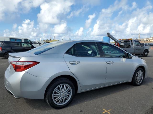 TOYOTA COROLLA L 2014 silver sedan 4d gas 5YFBURHE6EP016489 photo #4