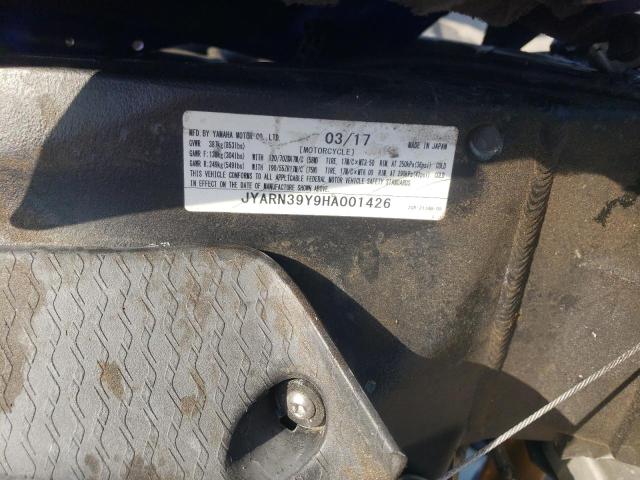 2017 YAMAHA YZFR1 C JYARN39Y9HA001426