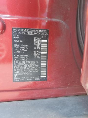 2015 NISSAN ROGUE S - KNMAT2MT7FP518103