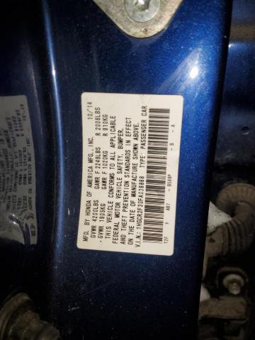 2015 HONDA ACCORD LX - 1HGCR2F30FA039868