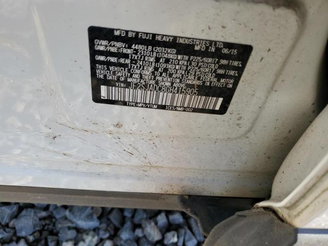 2016 SUBARU FORESTER 2 - JF2SJADC8GH415905