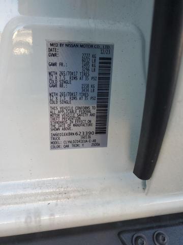 2024 NISSAN FRONTIER S - 1N6ED1EK8RN623390