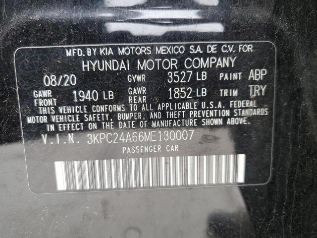2021 HYUNDAI ACCENT SE - 3KPC24A66ME130007