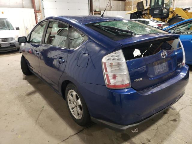 TOYOTA PRIUS 2009 blue hatchbac hybrid engine JTDKB20UX97855472 photo #3