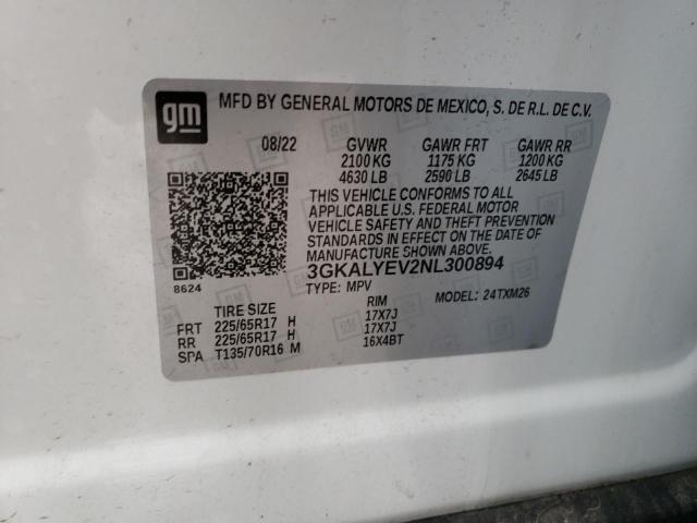 2022 GMC TERRAIN AT 3GKALYEV2NL300894