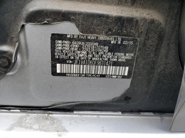 2015 SUBARU WRX PREMIU - JF1VA1D60F9831421