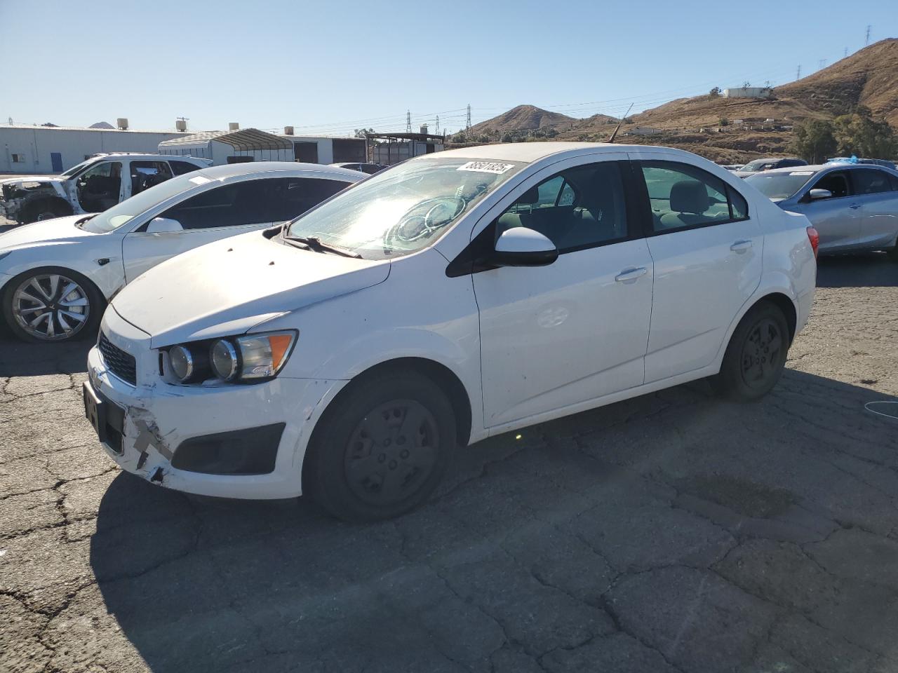 Lot #3055082978 2014 CHEVROLET SONIC LS