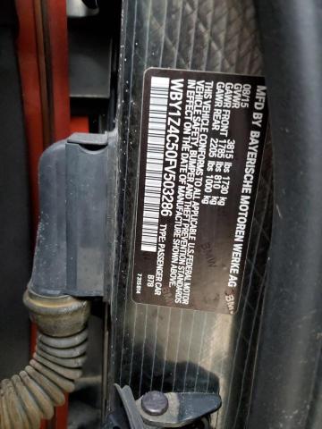 2015 BMW I3 REX - WBY1Z4C50FV503286
