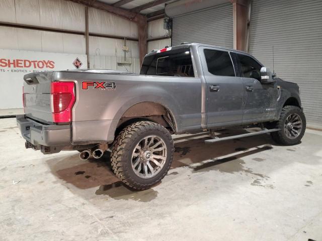 FORD F250 SUPER 2022 gray  diesel 1FT8W2BT9NEF25217 photo #4