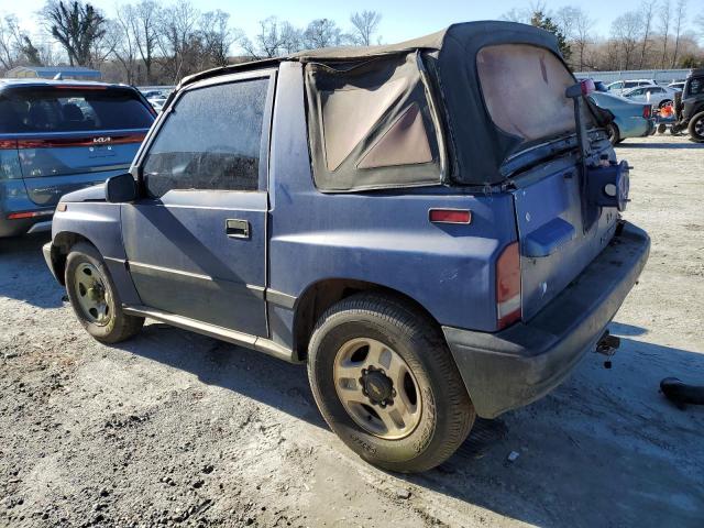 CHEVROLET TRACKER 1998 blue  gas 2CNBJ1863W6906496 photo #3