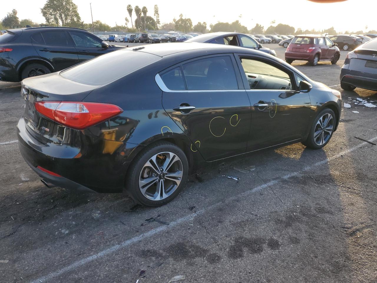 Lot #3044409806 2014 KIA FORTE EX