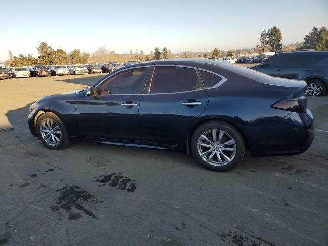 INFINITI Q70 HYBRID 2017 blue  hybrid engine JN1EY1AP9HM790003 photo #3