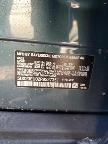 2024 BMW X5 XDRIVE4 - 5UX23EU02R9S27351