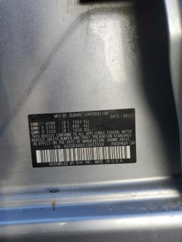 2018 SUBARU IMPREZA - 4S3GKAA62J3602559