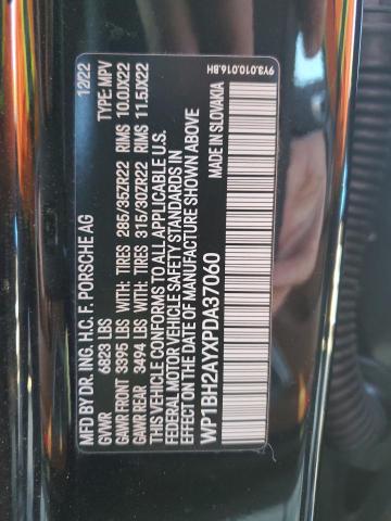 2023 PORSCHE CAYENNE TU WP1BH2AYXPDA37060