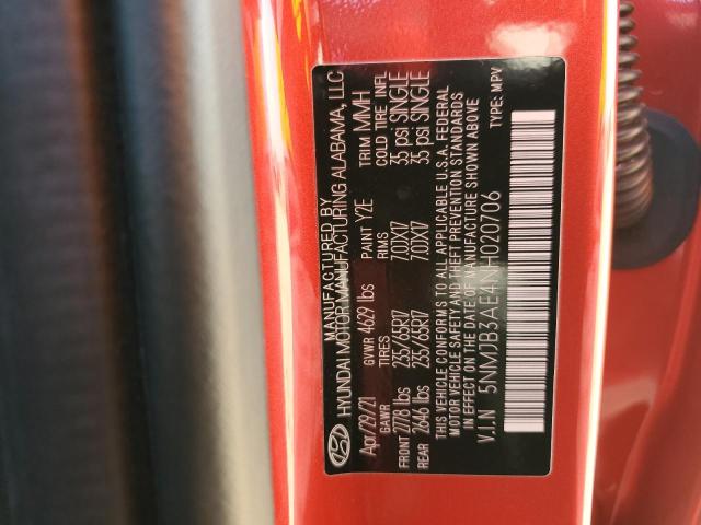 2022 HYUNDAI TUCSON SEL - 5NMJB3AE4NH020706