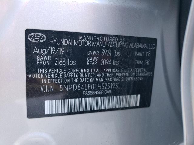 2020 HYUNDAI ELANTRA SE - 5NPD84LF0LH525195