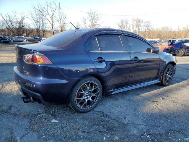 MITSUBISHI LANCER EVO 2014 blue  gas JA32W5FV8EU014461 photo #4