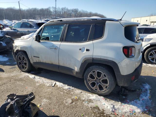 Vin: zaccjadb4hpf62534, lot: 87721675, jeep renegade limited 20172