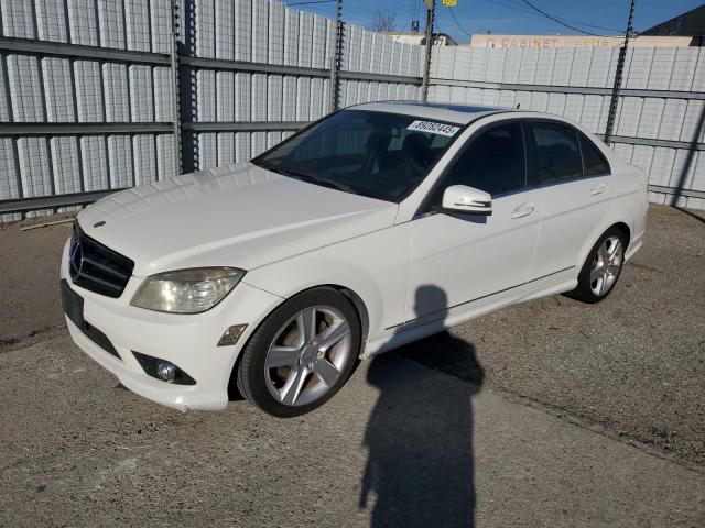 MERCEDES-BENZ C 300 2010 white  gas WDDGF5EB3AF439475 photo #1