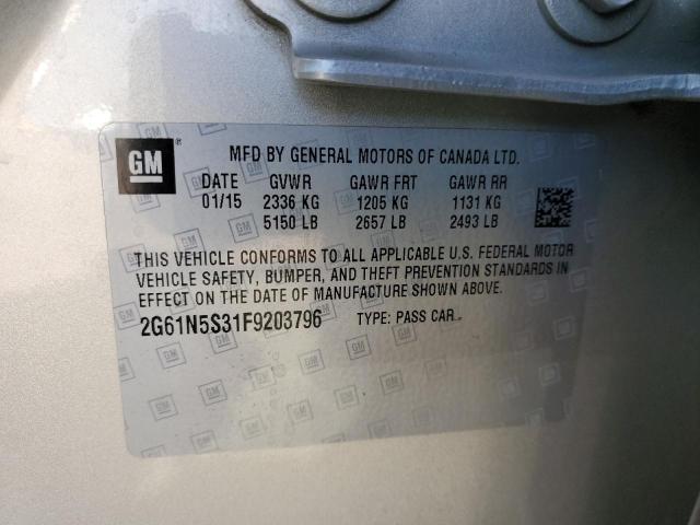 2015 CADILLAC XTS LUXURY - 2G61N5S31F9203796