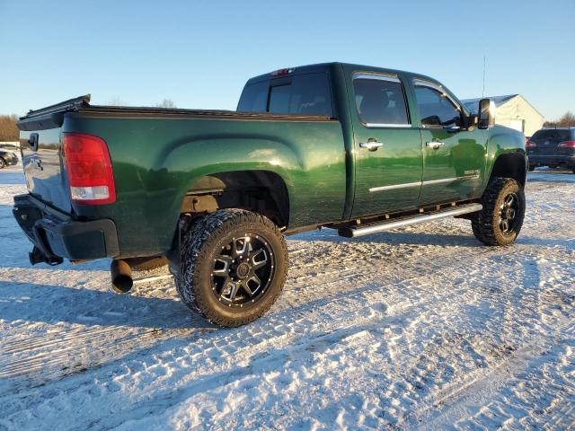 GMC SIERRA K25 2014 green crew pic diesel 1GT121E87EF168791 photo #4