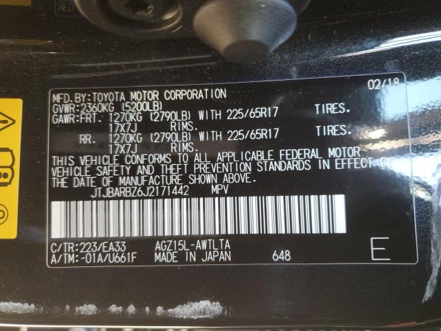 2018 LEXUS NX 300 BAS JTJBARBZ6J2171442