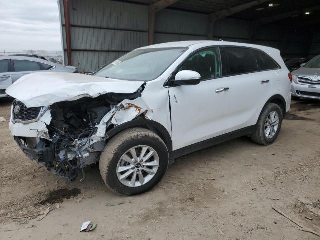 KIA SORENTO S 2020 white  gas 5XYPG4A53LG627494 photo #1