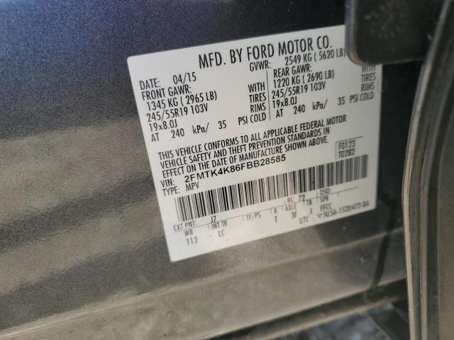 2015 FORD EDGE TITAN 2FMTK4K86FBB28585