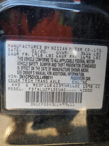 2020 NISSAN KICKS SR - 3N1CP5DV3LL499611