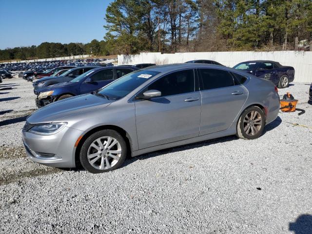 CHRYSLER 200 LIMITE 2015 silver sedan 4d gas 1C3CCCAB0FN702390 photo #1