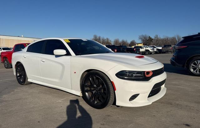 DODGE CHARGER SC 2021 white  gas 2C3CDXGJ0MH579599 photo #1