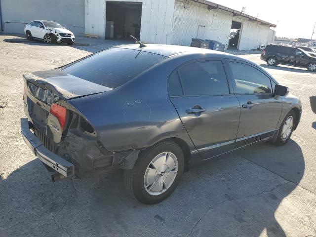 HONDA CIVIC HYBR 2006 gray sedan 4d hybrid engine JHMFA36206S029169 photo #4