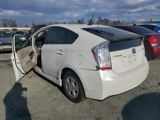 TOYOTA PRIUS 2010 white  hybrid engine JTDKN3DU7A0106326 photo #3