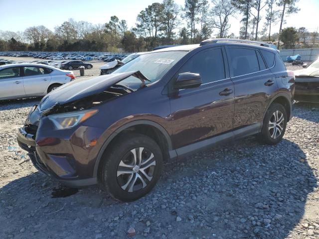 TOYOTA RAV4 LE 2018 purple  gas 2T3ZFREV1JW463700 photo #1