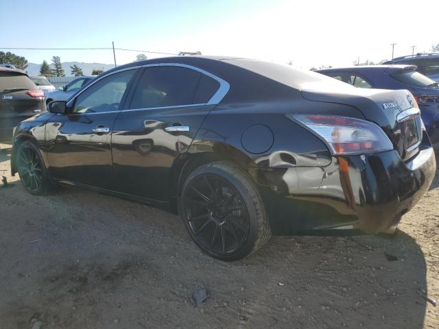 NISSAN MAXIMA S 2012 black  gas 1N4AA5AP4CC859076 photo #3