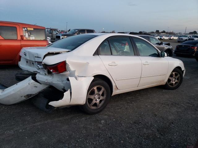 HYUNDAI SONATA GLS 2006 white  gas 5NPEU46F96H111560 photo #4