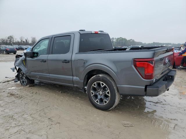 FORD F150 STX 2024 gray  gas 1FTEW2KP8RKE37496 photo #3