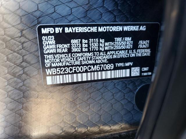 2023 BMW IX XDRIVE5 WB523CF00PCM67089