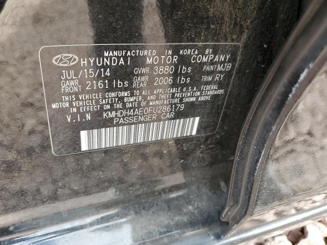 2015 HYUNDAI ELANTRA SE - KMHDH4AE0FU286179