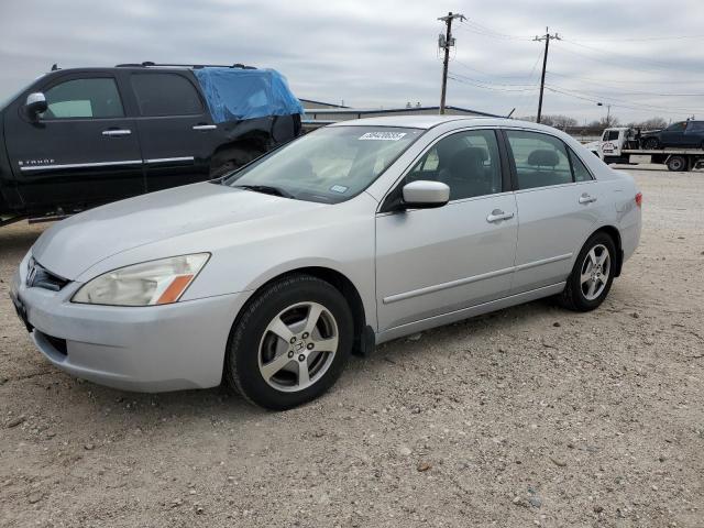 HONDA ACCORD HYB 2005 silver sedan 4d hybrid engine JHMCN36435C015851 photo #1