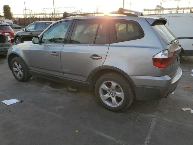 BMW X3 3.0SI 2008 silver 4dr spor gas WBXPC93468WJ15870 photo #3