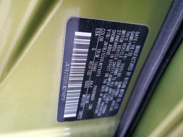 2020 NISSAN ROGUE SPOR - JN1BJ1CV3LW274073