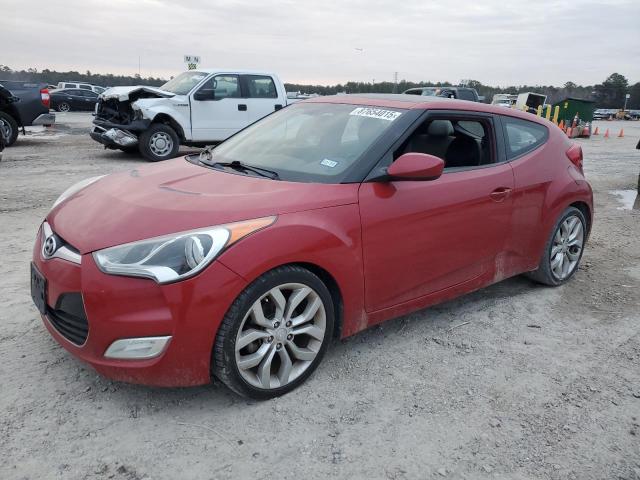 HYUNDAI VELOSTER 2013 red  gas KMHTC6AD7DU100826 photo #1