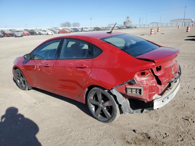 DODGE DART GT 2016 red  gas 1C3CDFEB2GD682546 photo #3