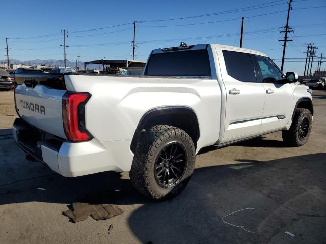 TOYOTA TUNDRA CRE 2022 white  Gasoline 5TFNA5EC8NX001706 photo #4